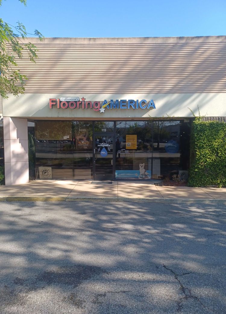Murison's Flooring America showroom storefront